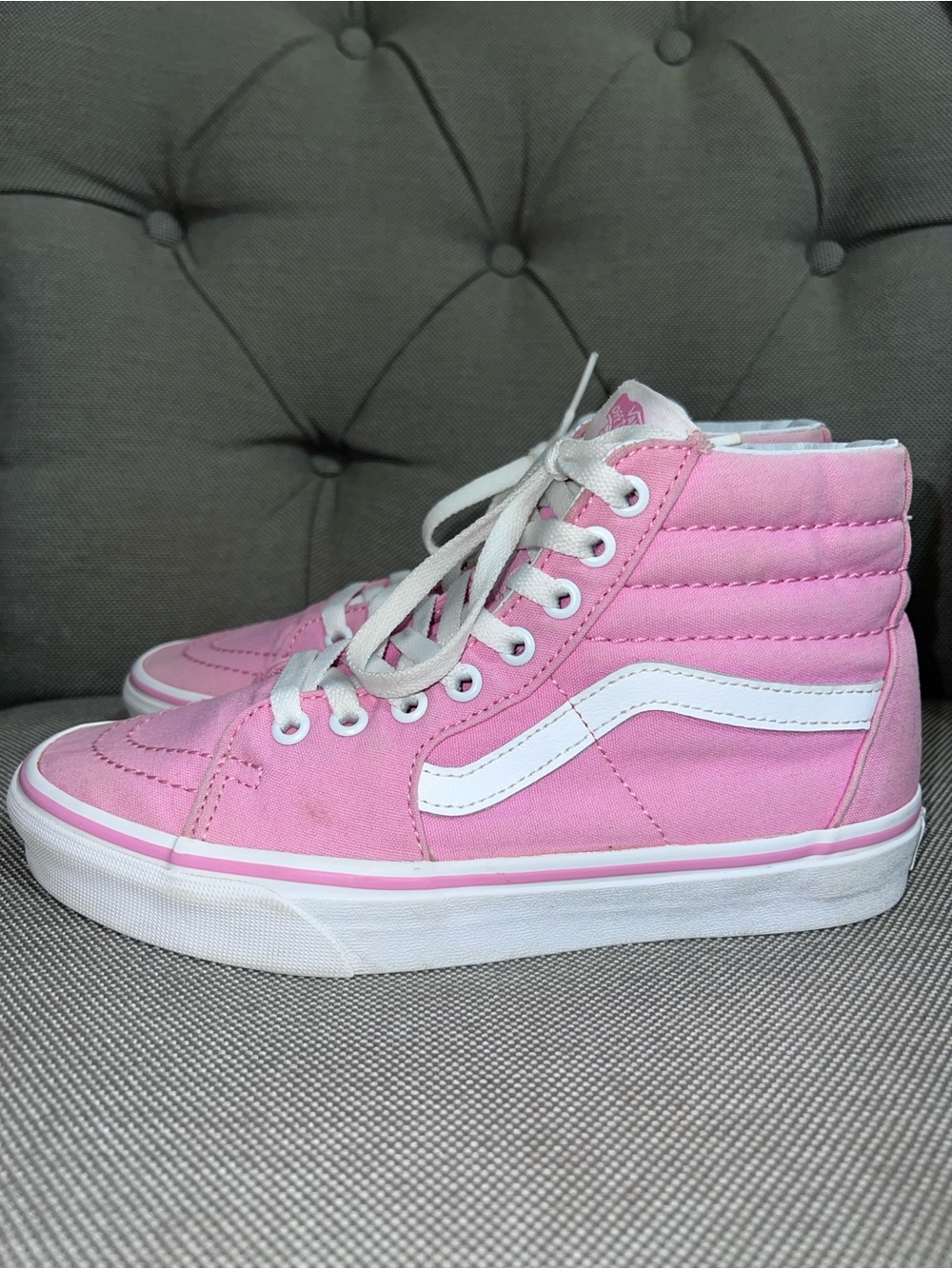 Pink High Top Vans - Picture 4 of 12